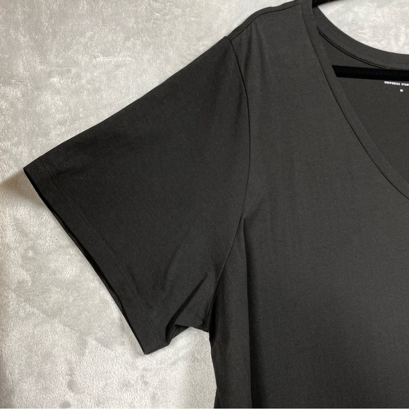 Universal Standard Tesino Washed Jersey Dress Size XL (26-28) Black - Picture 3 of 8